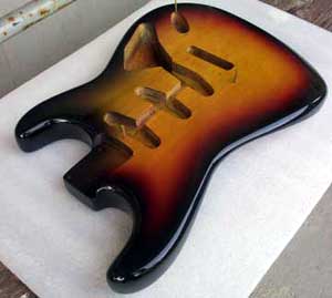 '59 sunburst refinish