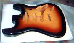 ’62 Strat body refinished job